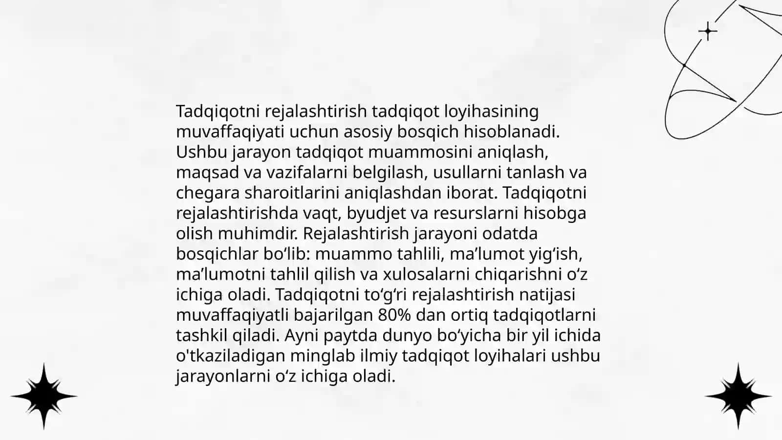 Tadqiqotning samaradorligi 3