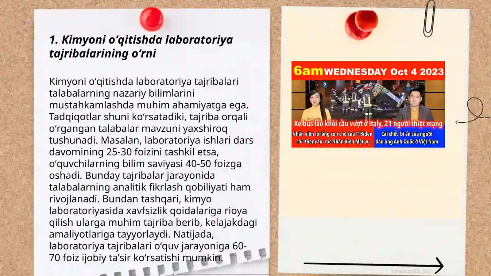 Kimyoni oʻqitishda labaratoriya tajribalaridan foydalanish 3