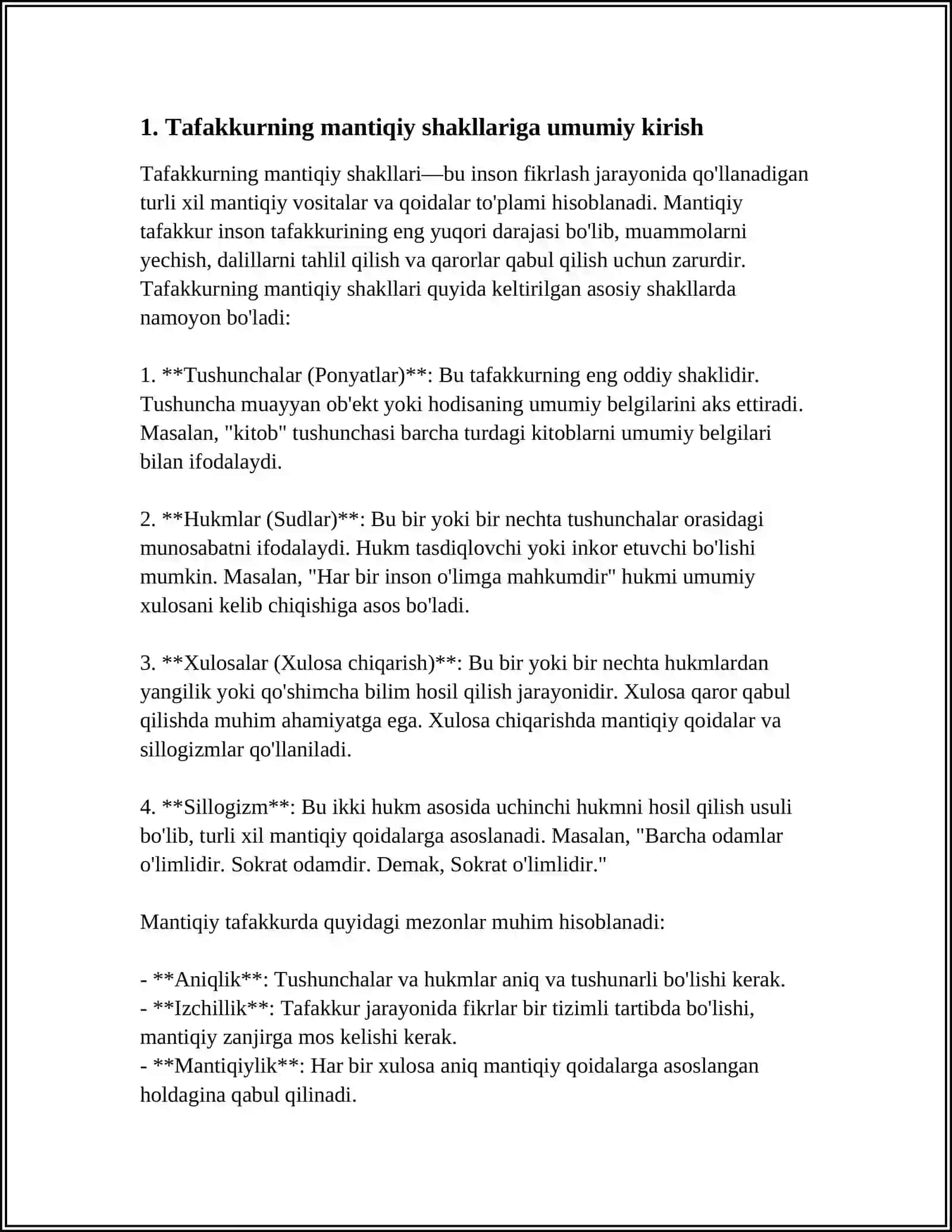 TAFAKKURNING MANTIQIY SHAKLLARI VA QONUNLARI 3