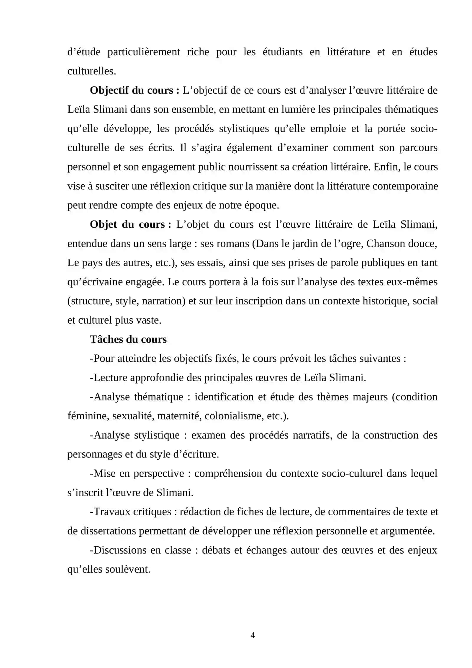 LEYLA SLIMANI ET SES OEUVRES 3