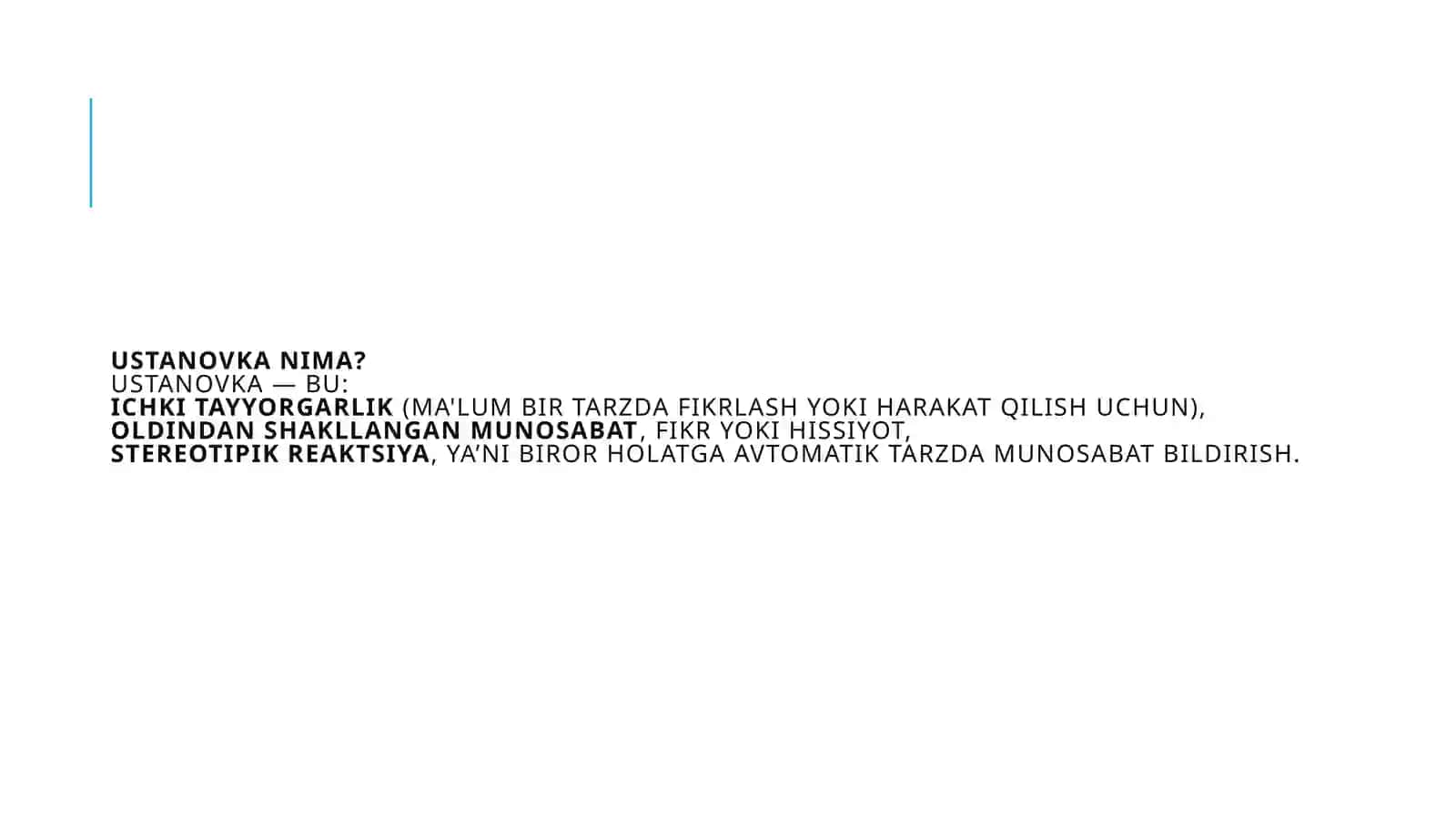 Psixologik ustanovka 3