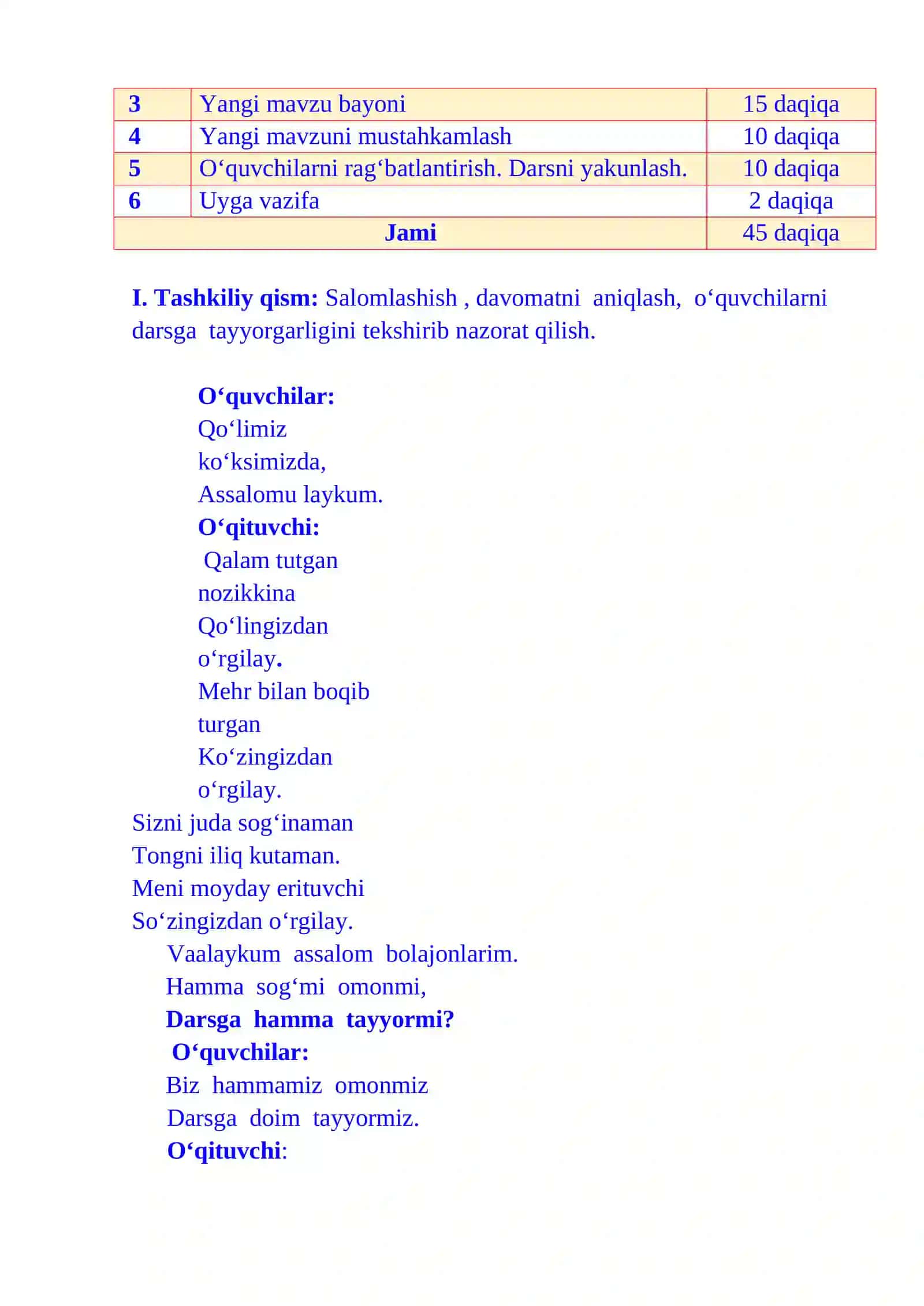 2-sinf ona tili So‘z ma’nolarini o‘rganamiz dars ishlanma 3