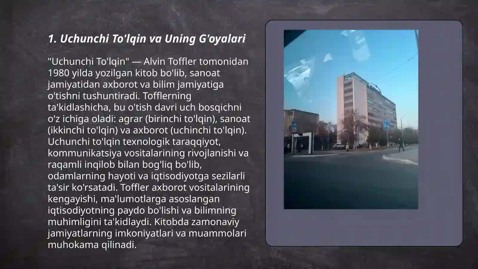Uchunchi To'lqin va Uning G'oyalari 3