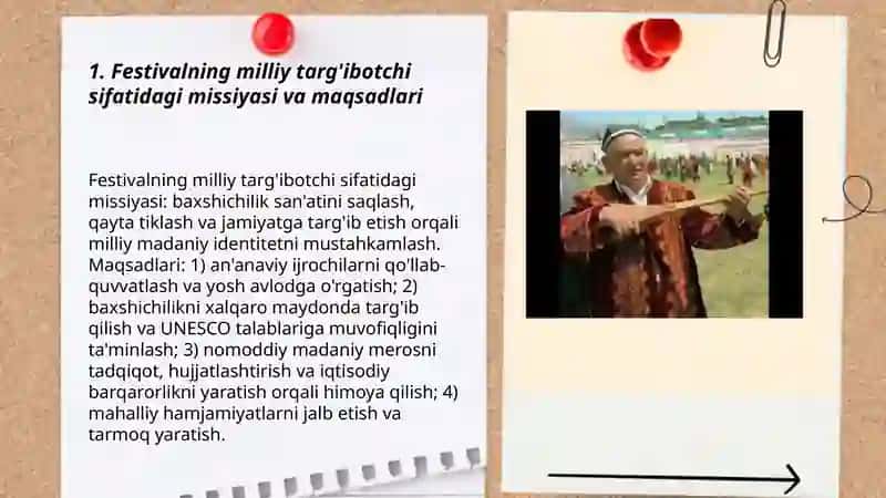 Baxshichilik san'ati festivali 3