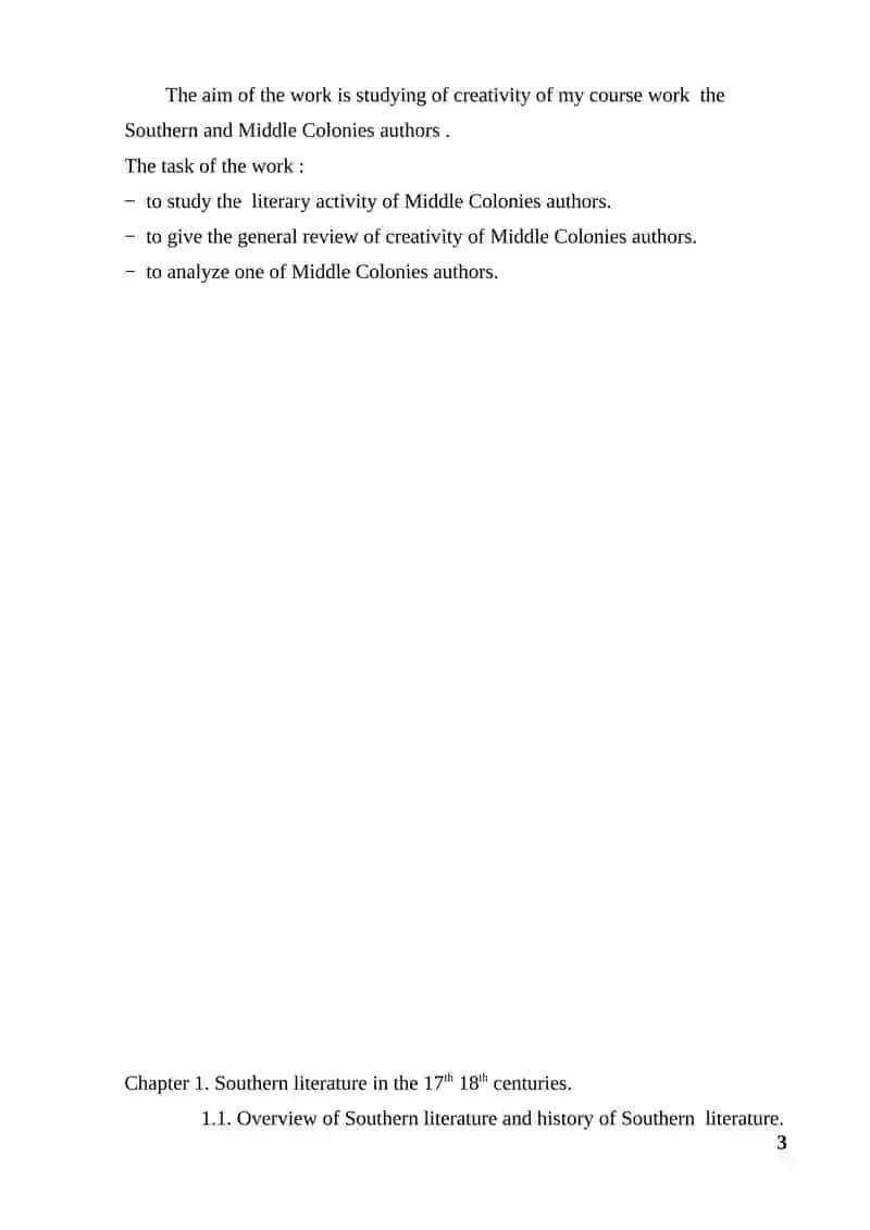 THE HISTORY OF AMERICAN LITERATURE 3