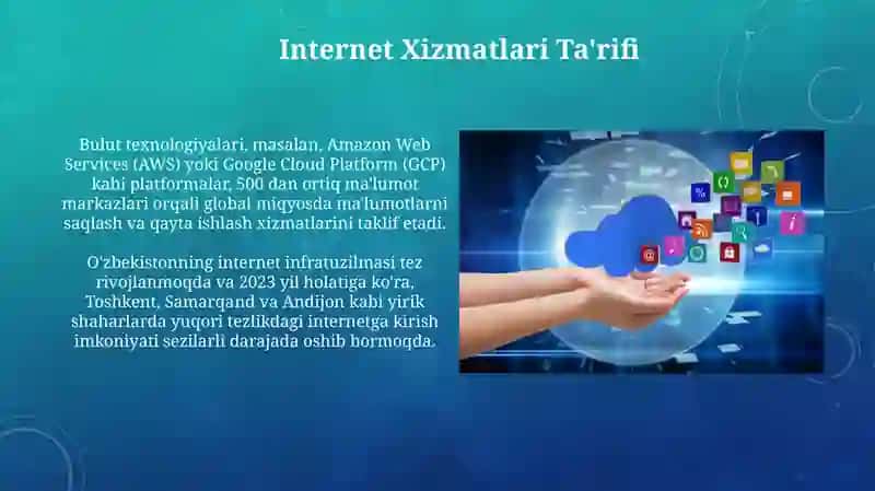 Internet Xizmatlari va Bulut Texnologiyalarining Integratsiyasi 3