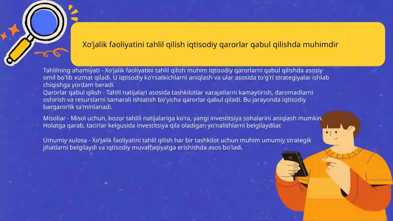 Xoʻjalik faoliyati tahlilining turlari 3