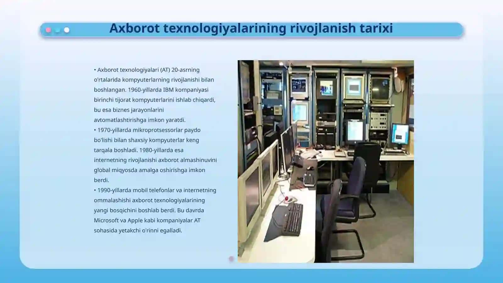 Axborot texnologiyalari 3
