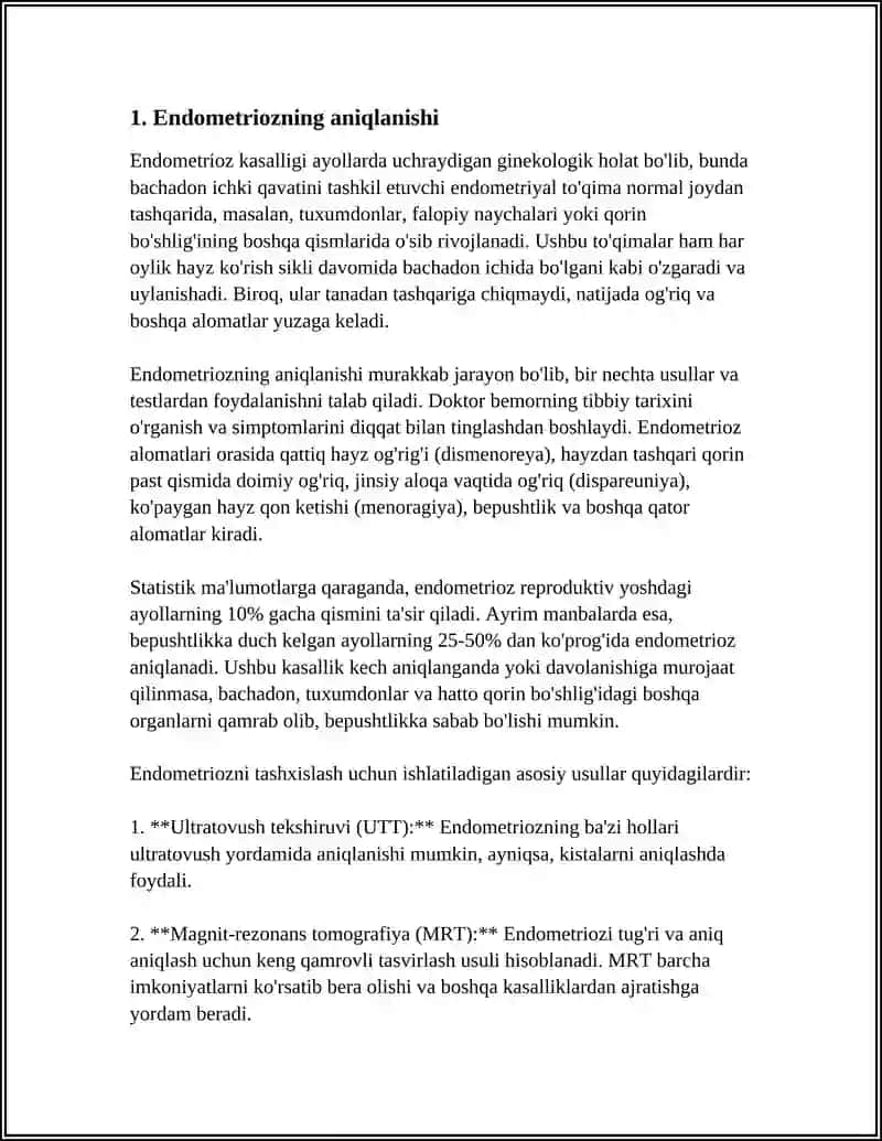ENDOMETRIOZ 3