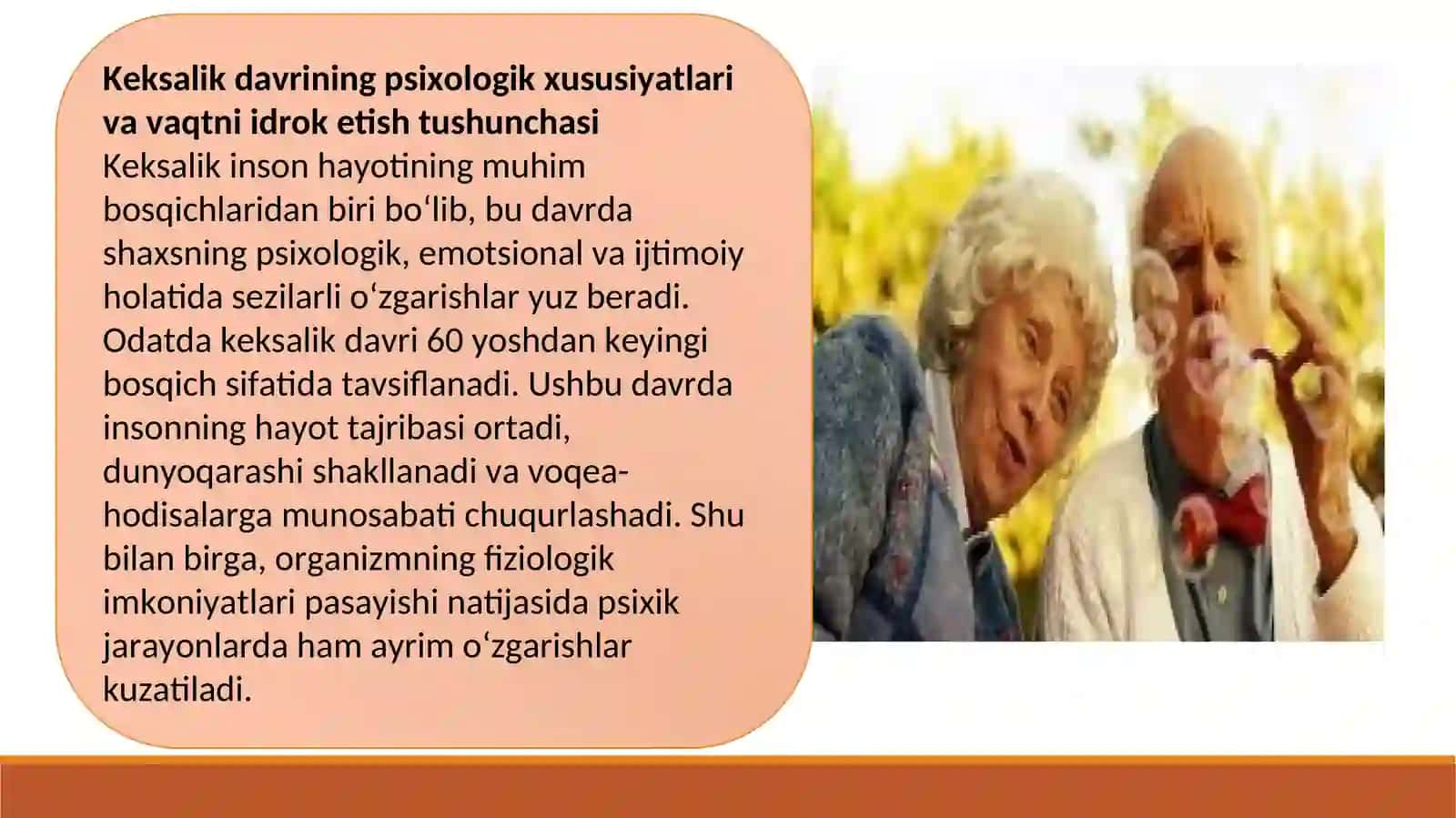 Keksalikda vaqtni o‘zgarishi. 3