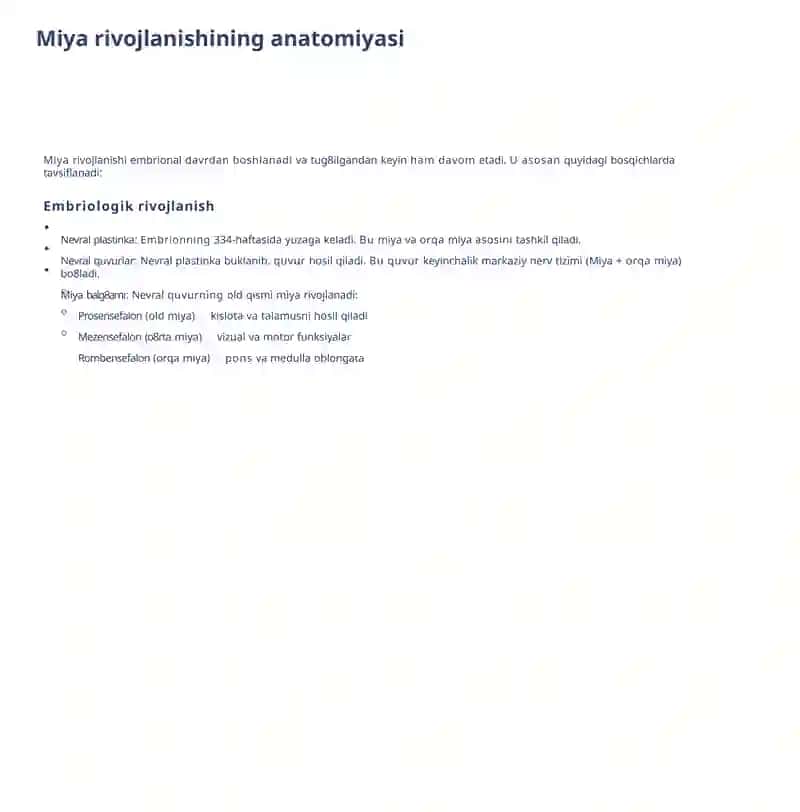 MIYACHA RIVOJLANISH ANATOMIYASI 3