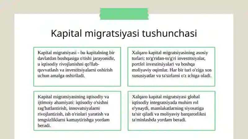 Xalqaro capital migratsiyasi 3