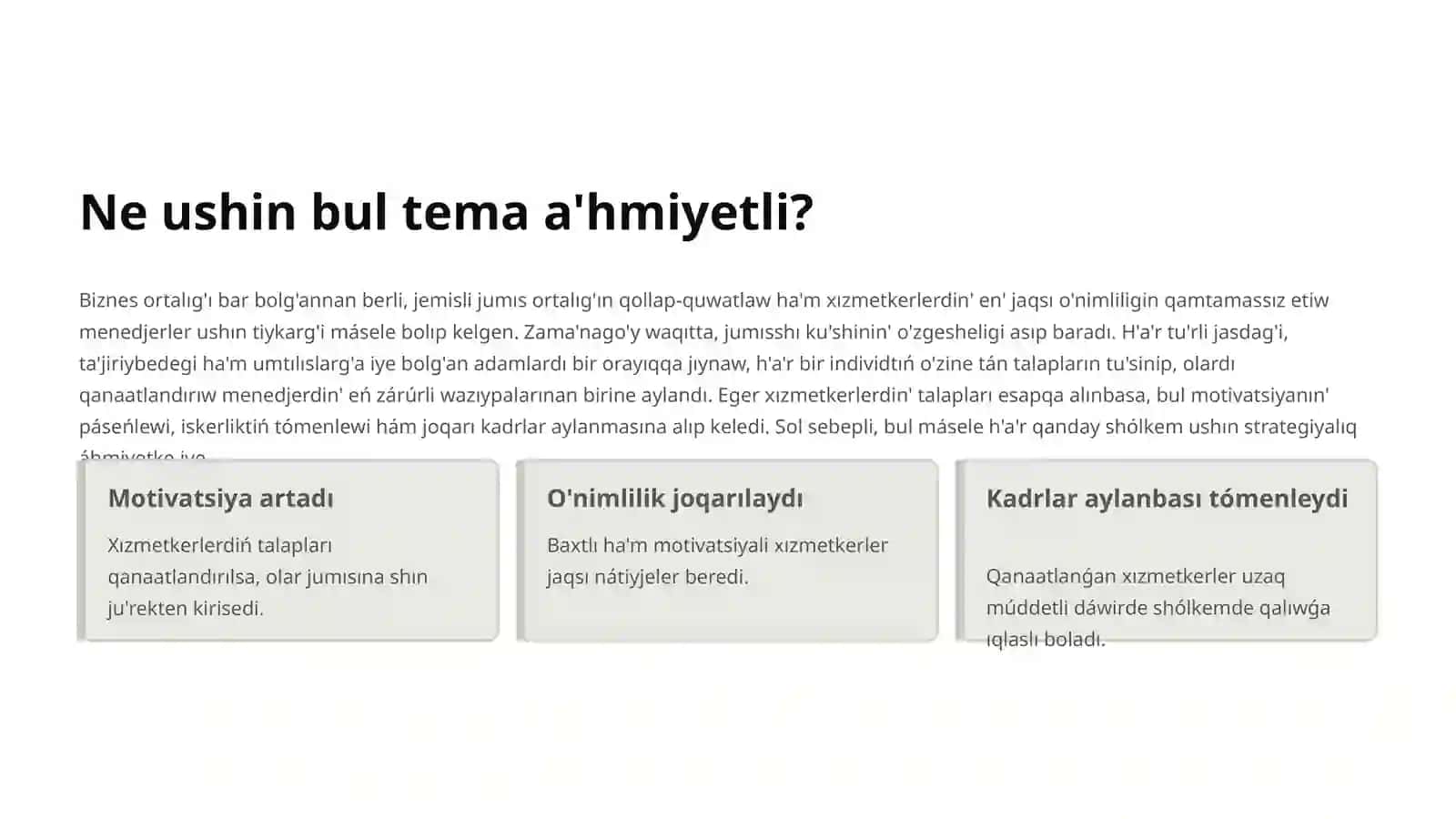 Menejerdin’u’shkategoriyadag’ishaxstalaplarinesapqaaliwza'ru'ryati 3