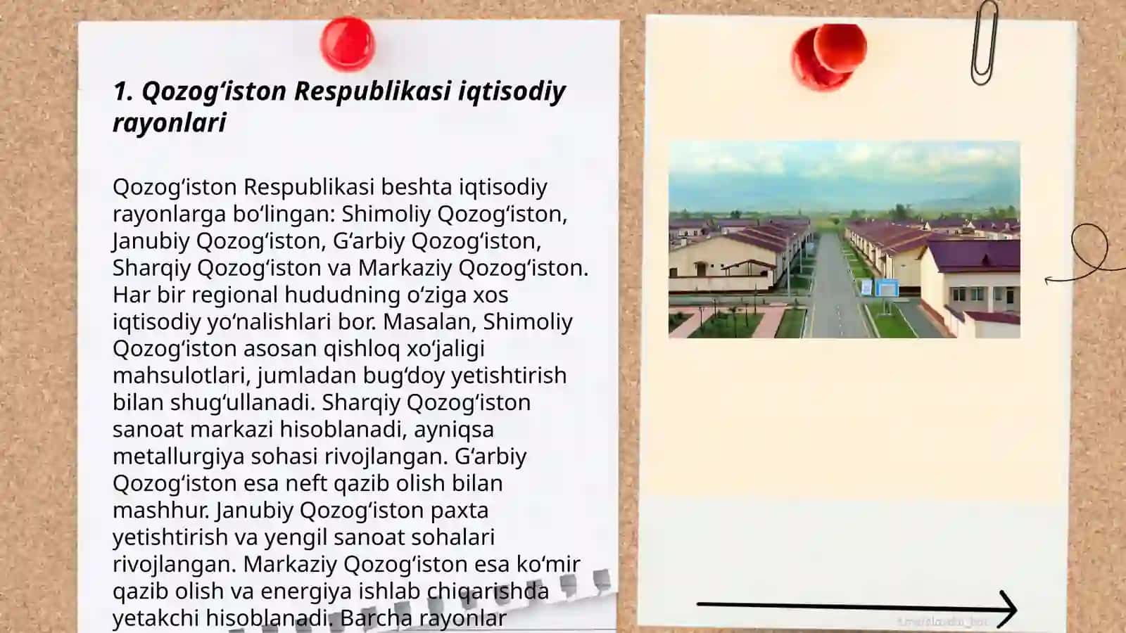 Qozog‘iston Respublikasi iqtisodiy rayonlari 3