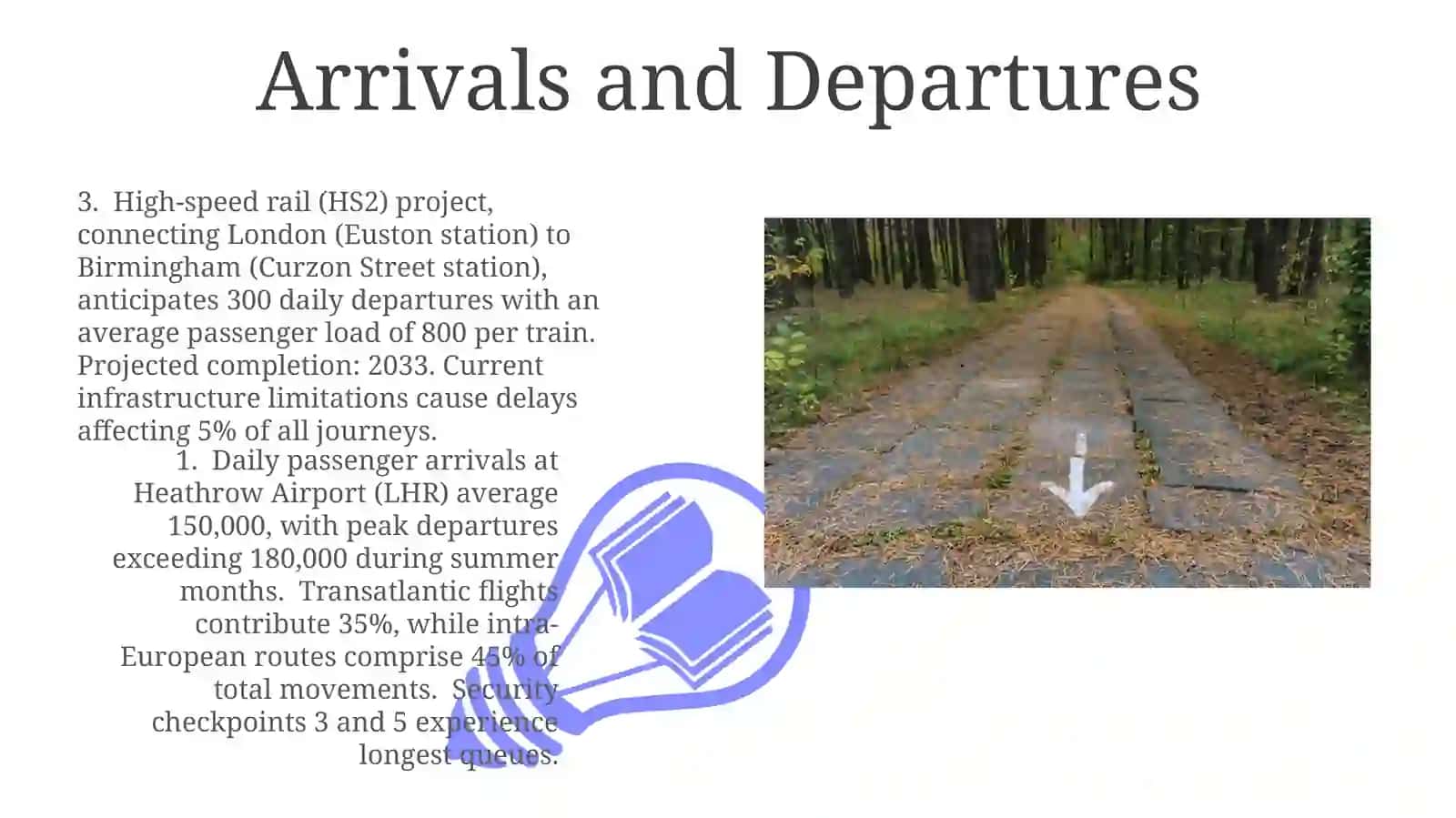 Arrivals and Departures 3