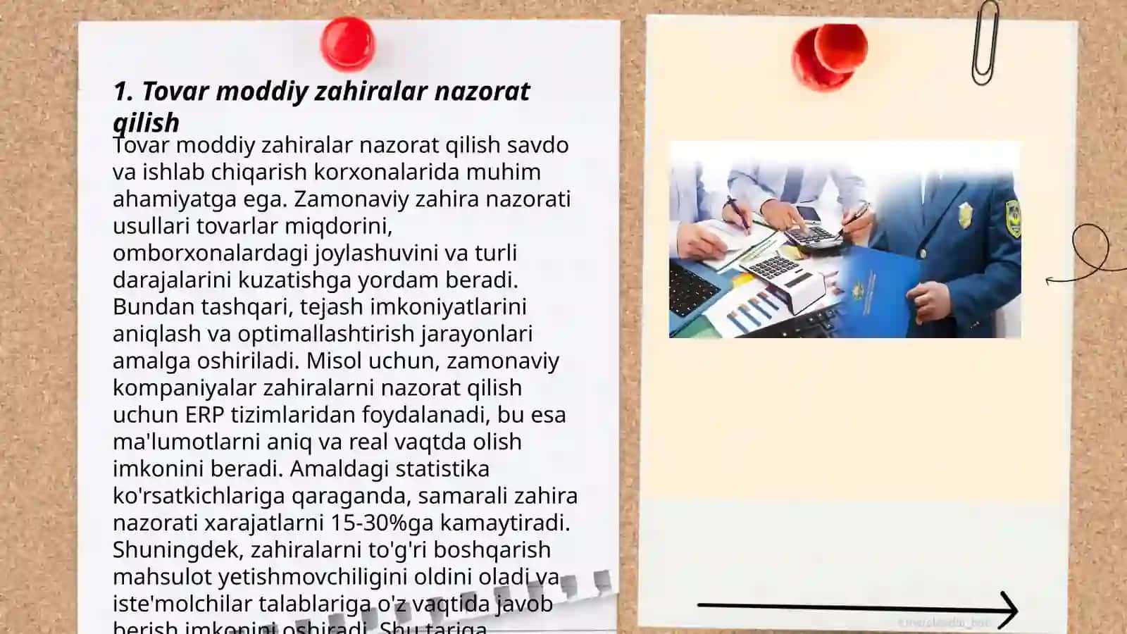 Tovar moddiy zahiralar hisobi 3