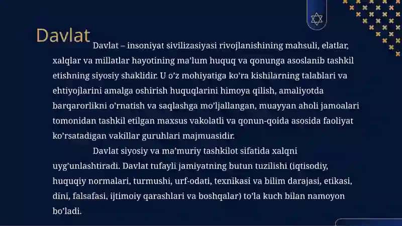 O’zbekdavlatchiligining tarixiy bosqichlari 3