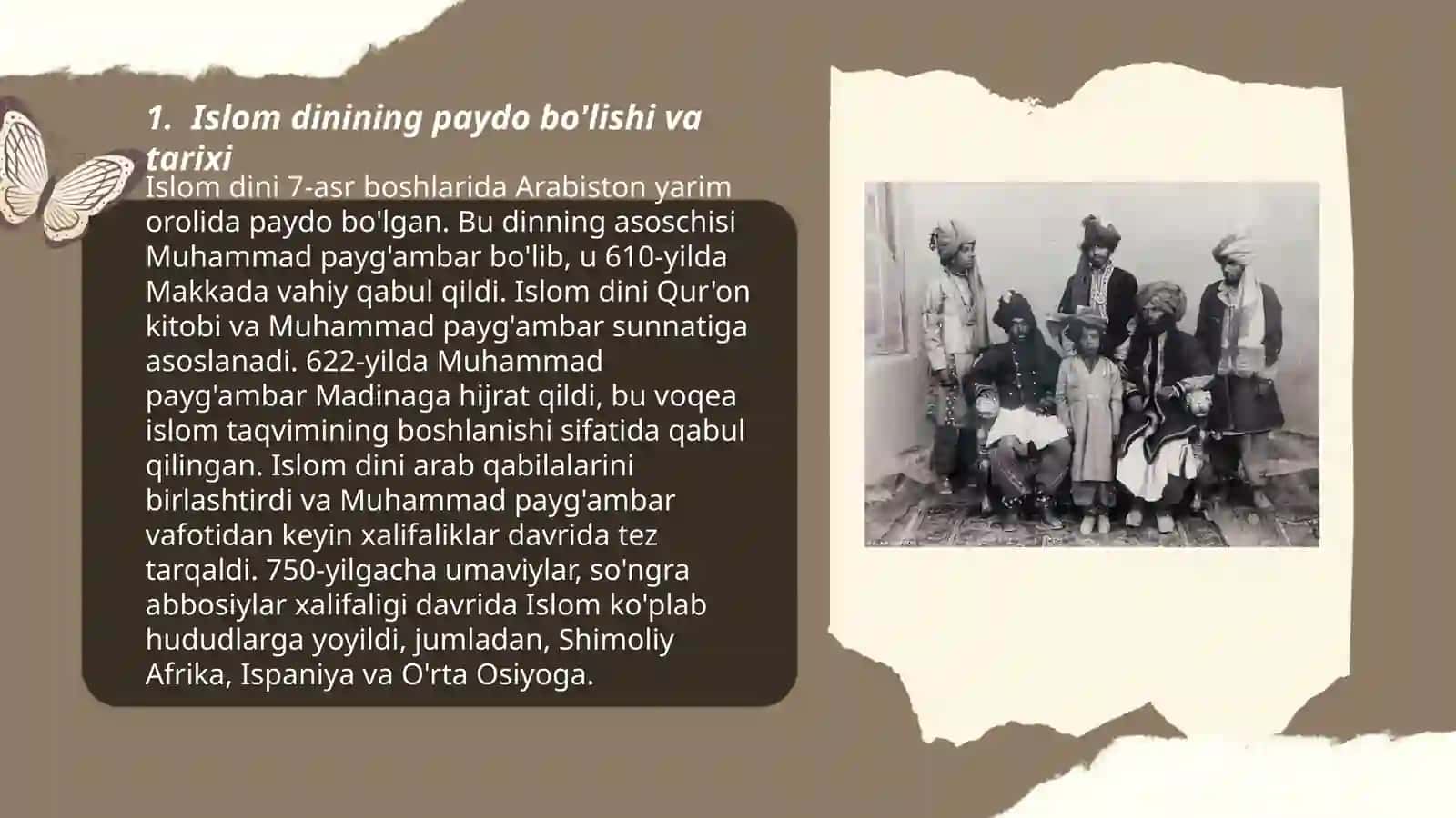 Islom dini paydo bo'lishi va tarixi 3