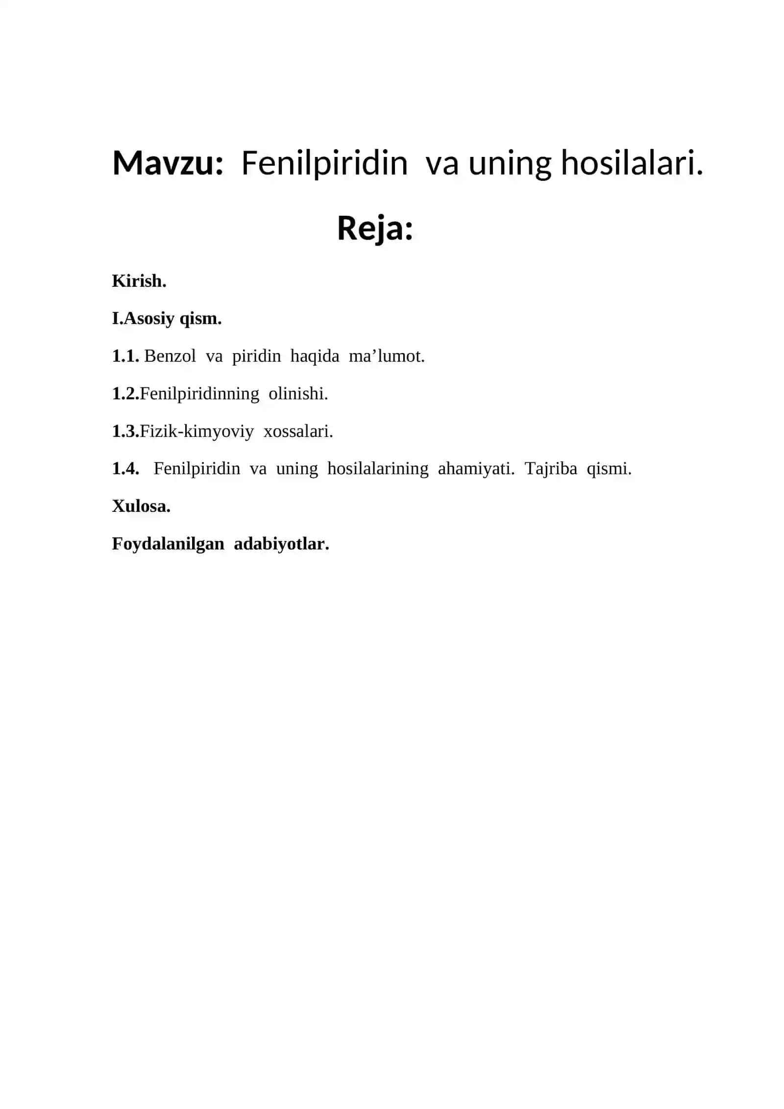 Fenilpiridin va uning hosilalari 3