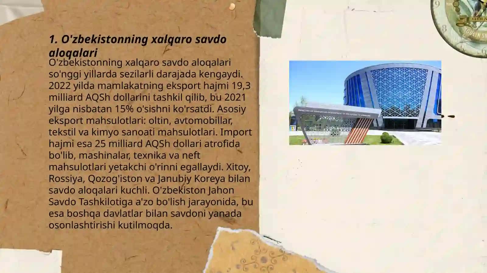 O'zbekiston va Jahonhamjamiyati 3