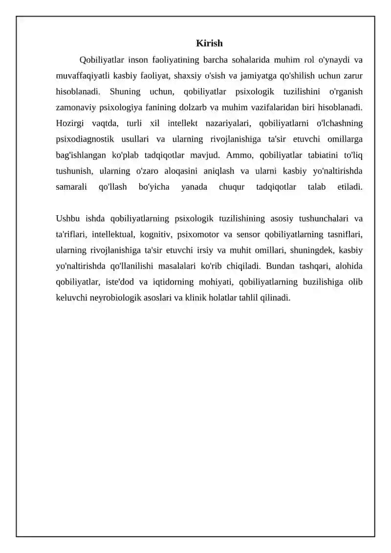 Qobilyatlarning psixalogik strukturasi 3