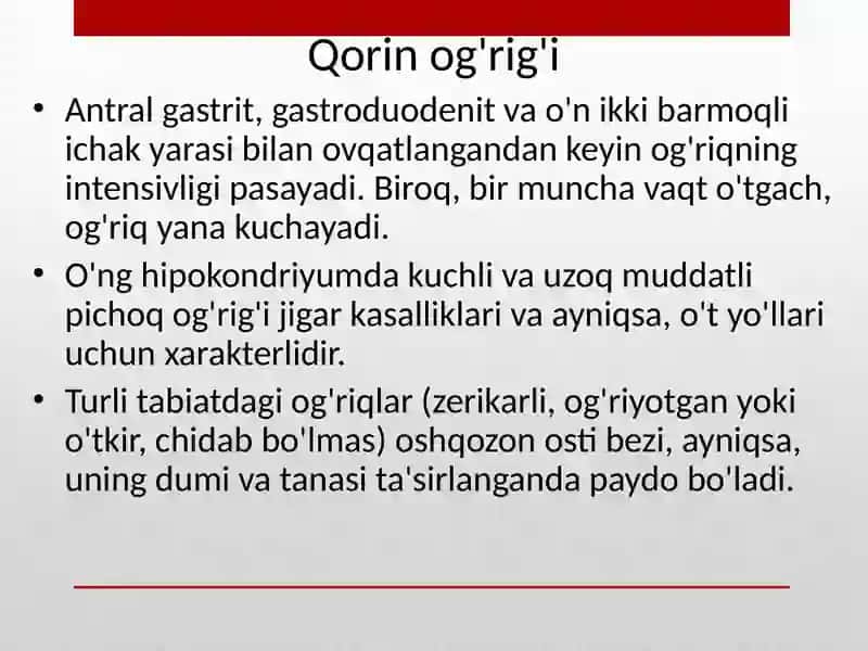 Bolalarda uchraydigan hazm tizimi kasalliklari semiotikasi 3