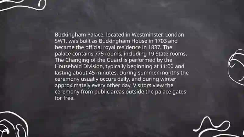 The sightseeing of Great Britian 3