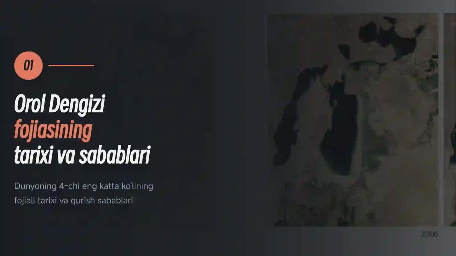 Orol Dengizi qurishining sabablari va iqlimga ta'siri 3
