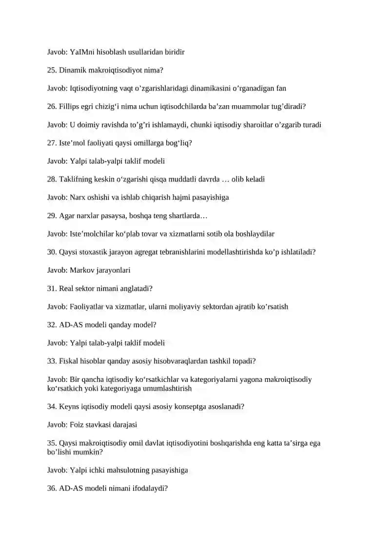 Dinamik makroiqtisodiyot 3