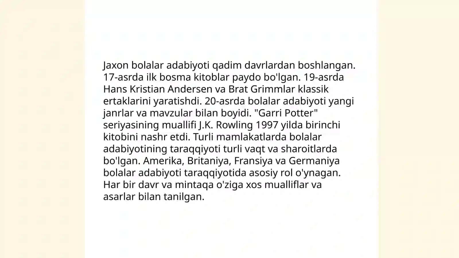 Jaxon bolalar adabiyoti 3