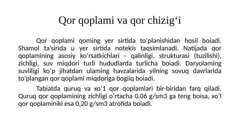 Muzliklar 3