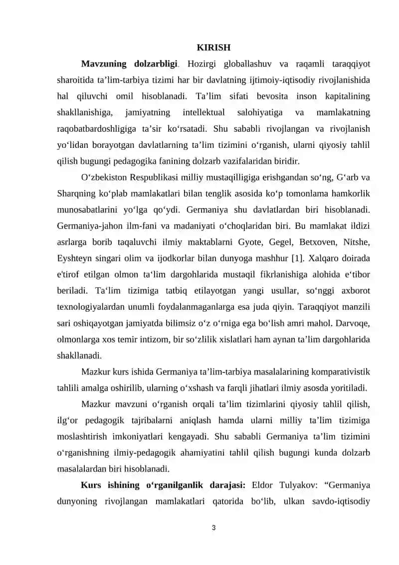 GERMANIYA DAVLATI TA’LIM TIZIMINING RIVOJLANISH TARIXI 3