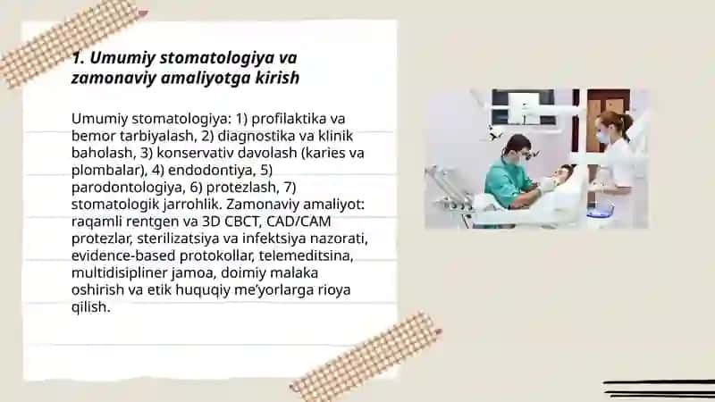 Umumiy stomatologik amaliyotga kirish 3