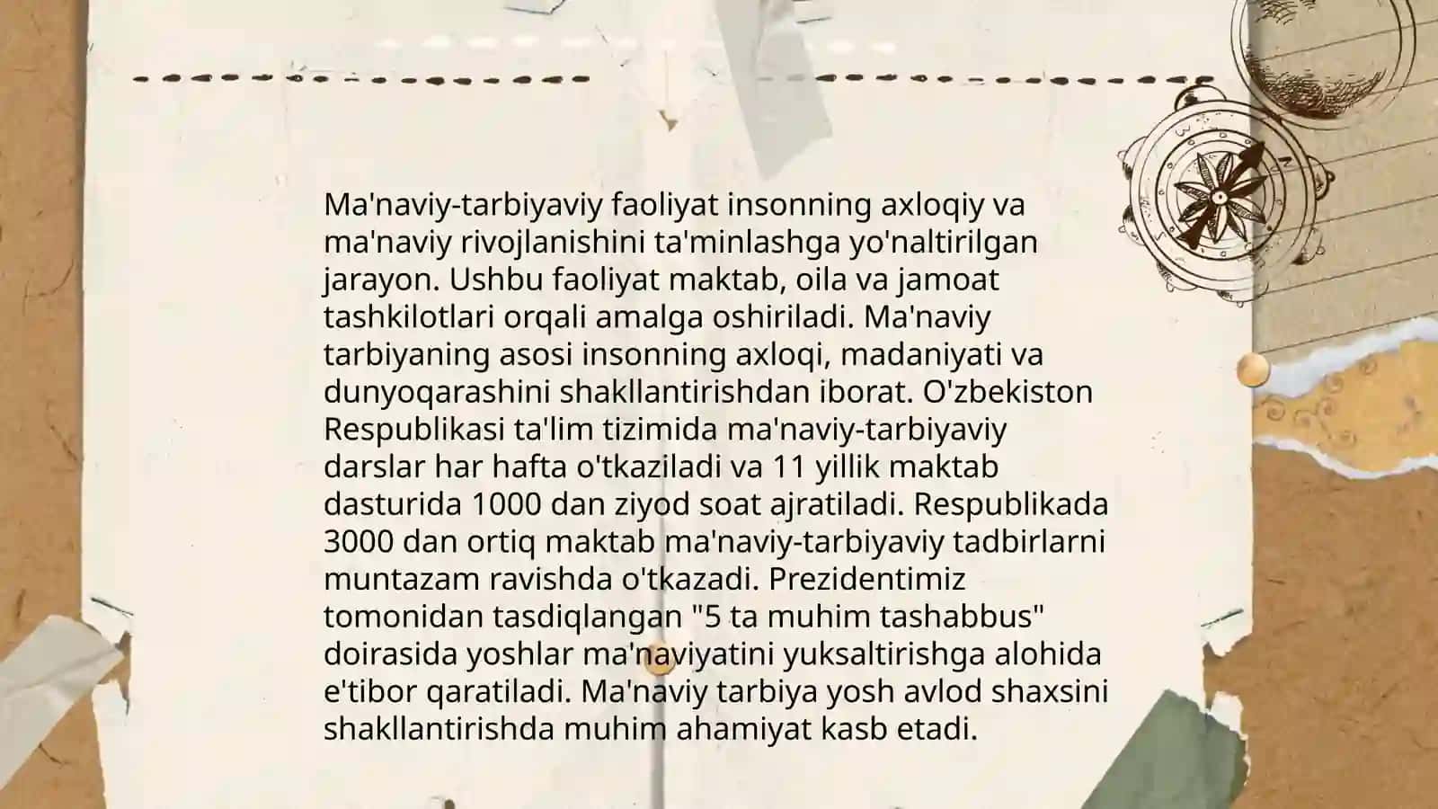 Òyin boģcha yoshi yetakchi faoliyat sifatida 3