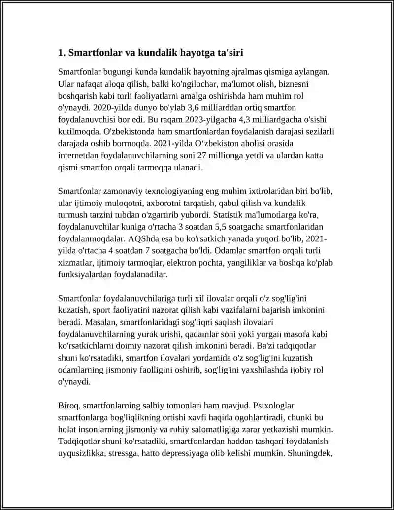 Smartfonlar va kundalik hayotga ta'siri 3