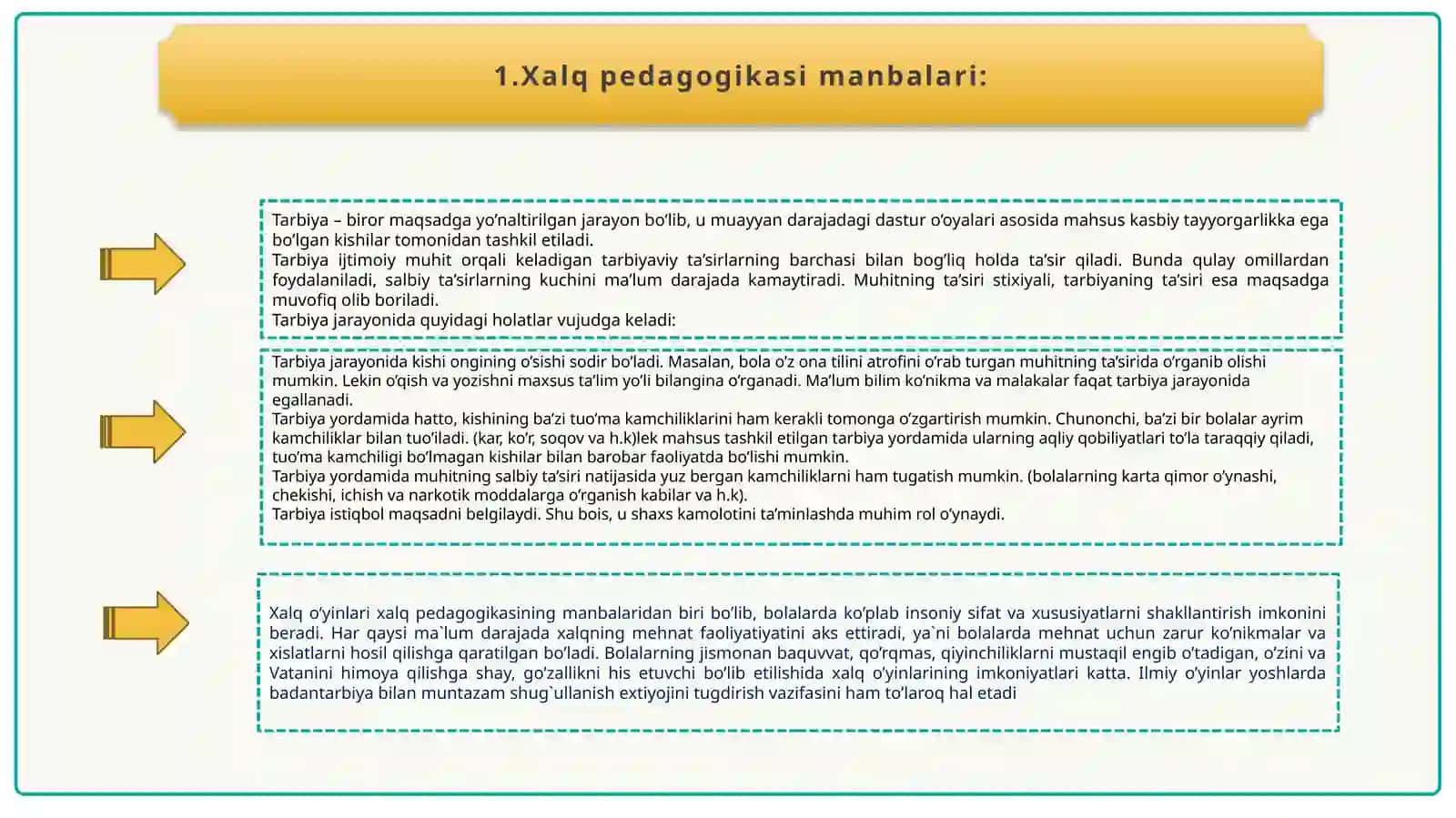 Xalq pedagogikasi manbalari 3