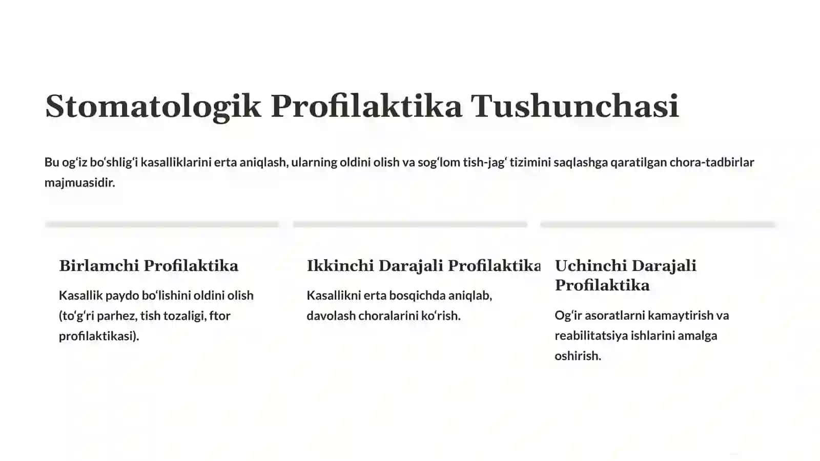 Stomatologik Profilaktika va Gigiyena Qoidalari 3