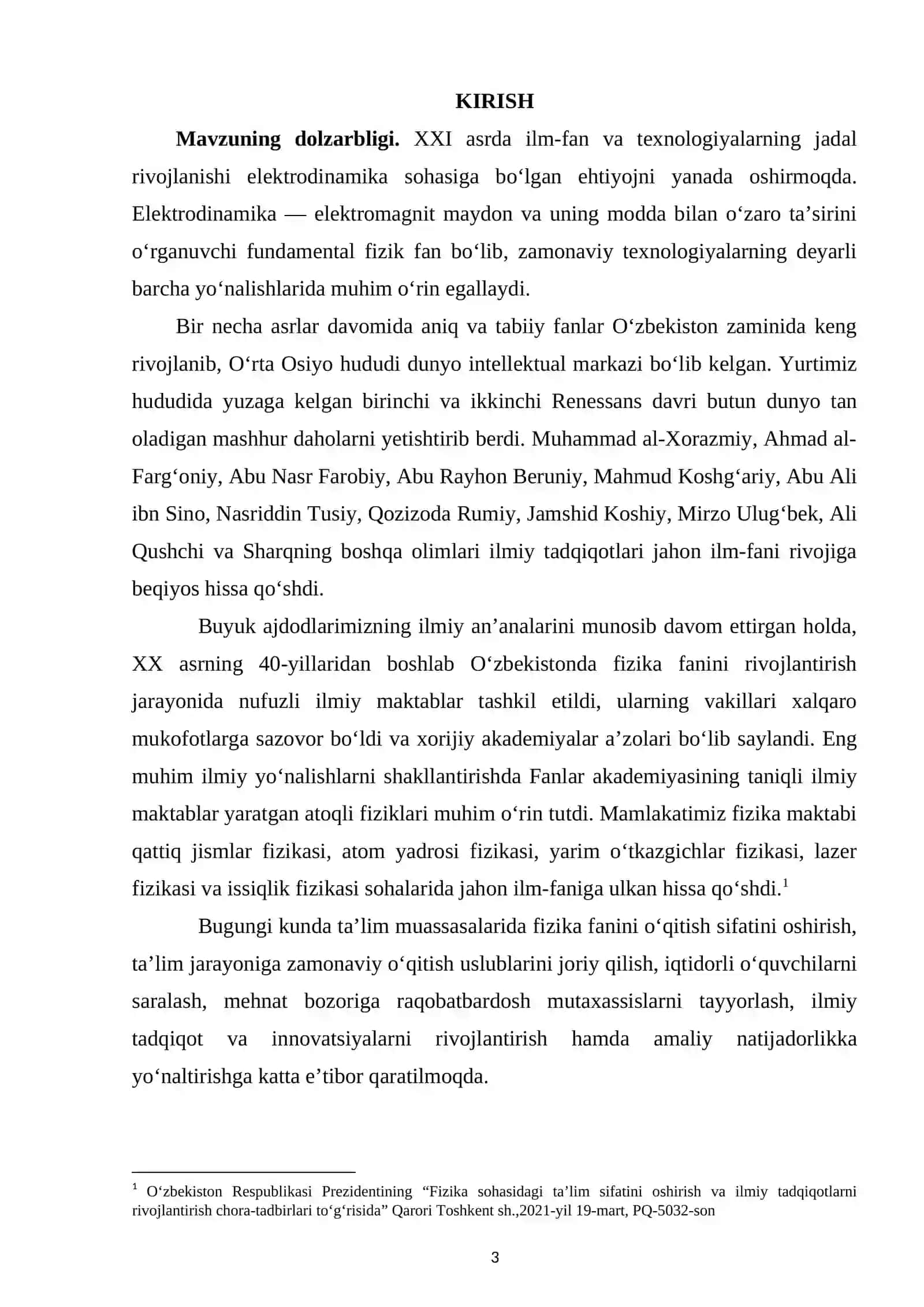 ELEKTRODINAMIKANING XXI ASRAGI ILMIY MUAMMOLARI VA ISTIQBOLLARI.docx 3