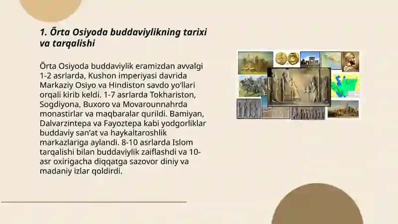 Õrta Osiyoda Buddaviylik madaniyati 3