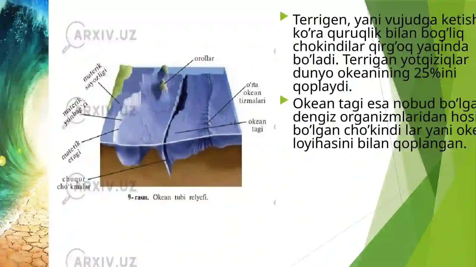 Geologik tuzulishi va relyefi 3