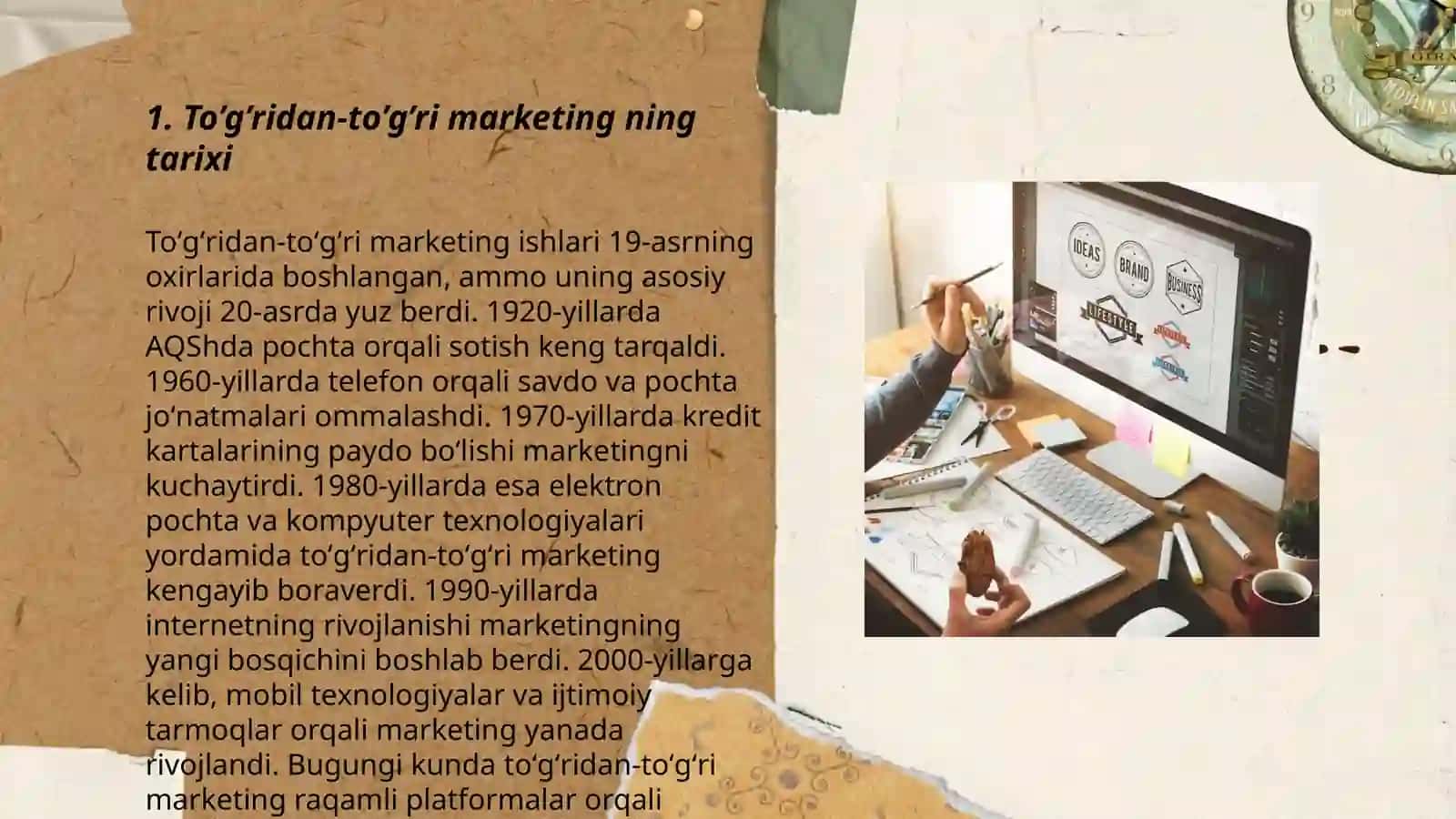 To’g’ridan-to’g’ri marketing va ularning shakllari 3