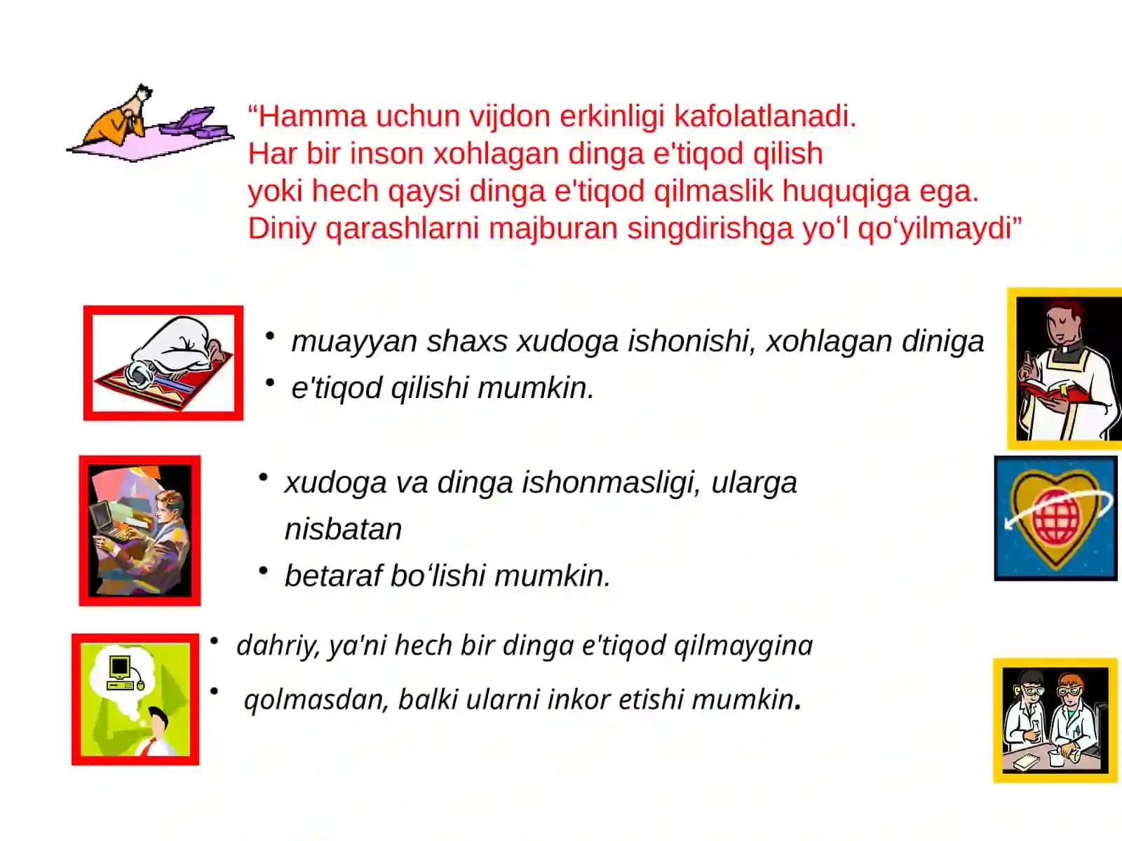 Zamonaviy diniy harakatlar va sektalar 3