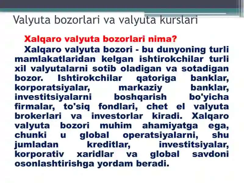Moliyaviy menejmentning xalqaro jihatlari 3