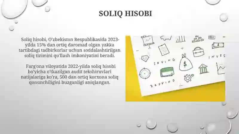 Soliklarnining elementlari 3