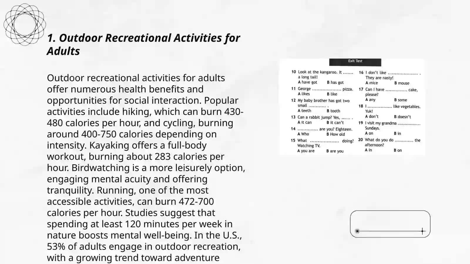 Outdoor Recreational Activities for Adults 3