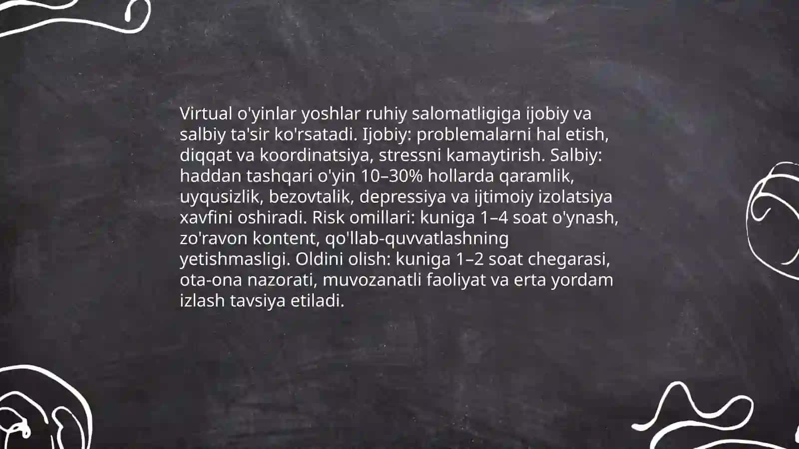 Virtual óyinlarning yoshlar ongiga tasiri 3