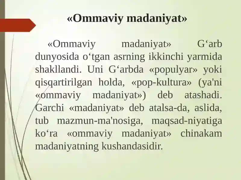 Ommaviymadaniyat 3
