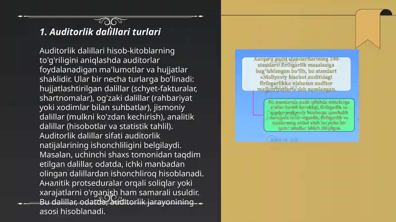 Auditorlik dalillari 3
