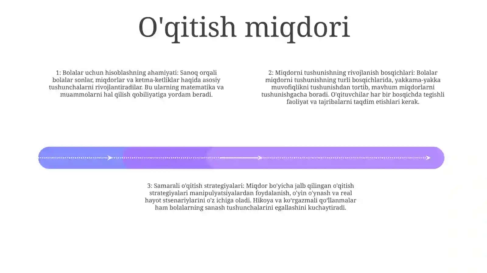Bolalarni Miqdor Va Tartib Sanoqqa O'Rgatish 3