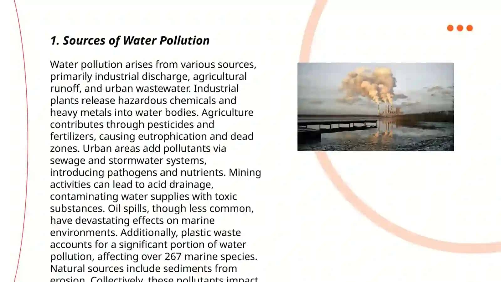 Water pollution 3